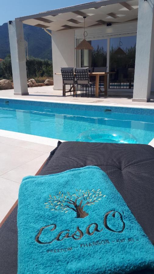 Casa O' - Moderne Villa Mit Grosser Terrasse Und Privatem Swimmingpool 斯卡拉伯塔麦斯 外观 照片